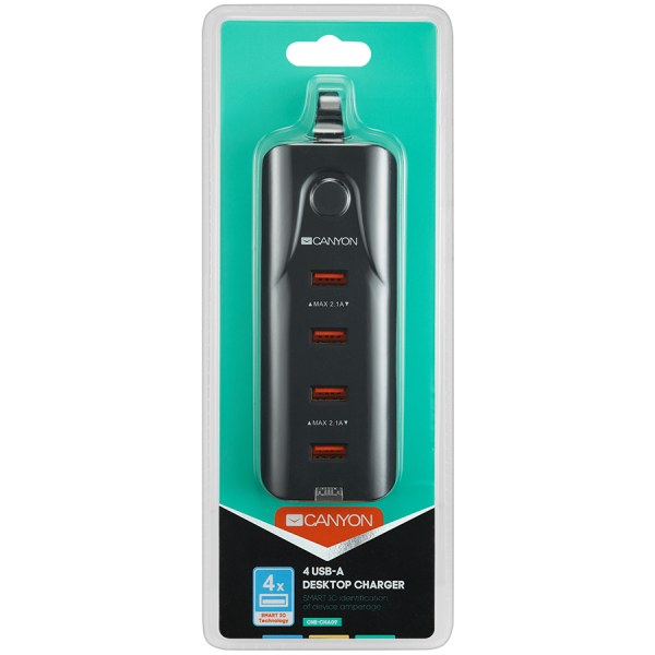 Adapter CANYON Universal 4xUSB AC 5V CNE-CHA09B