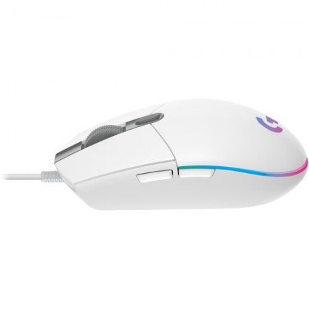Miš Logitech Gaming G203 Lightsync White; 910-0057 - Image 2