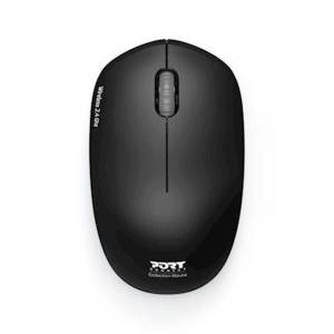 Miš PORT WL USB-A crni