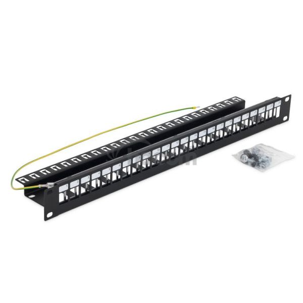 Triton patch panel modularni 19" za 24 modula, RAB