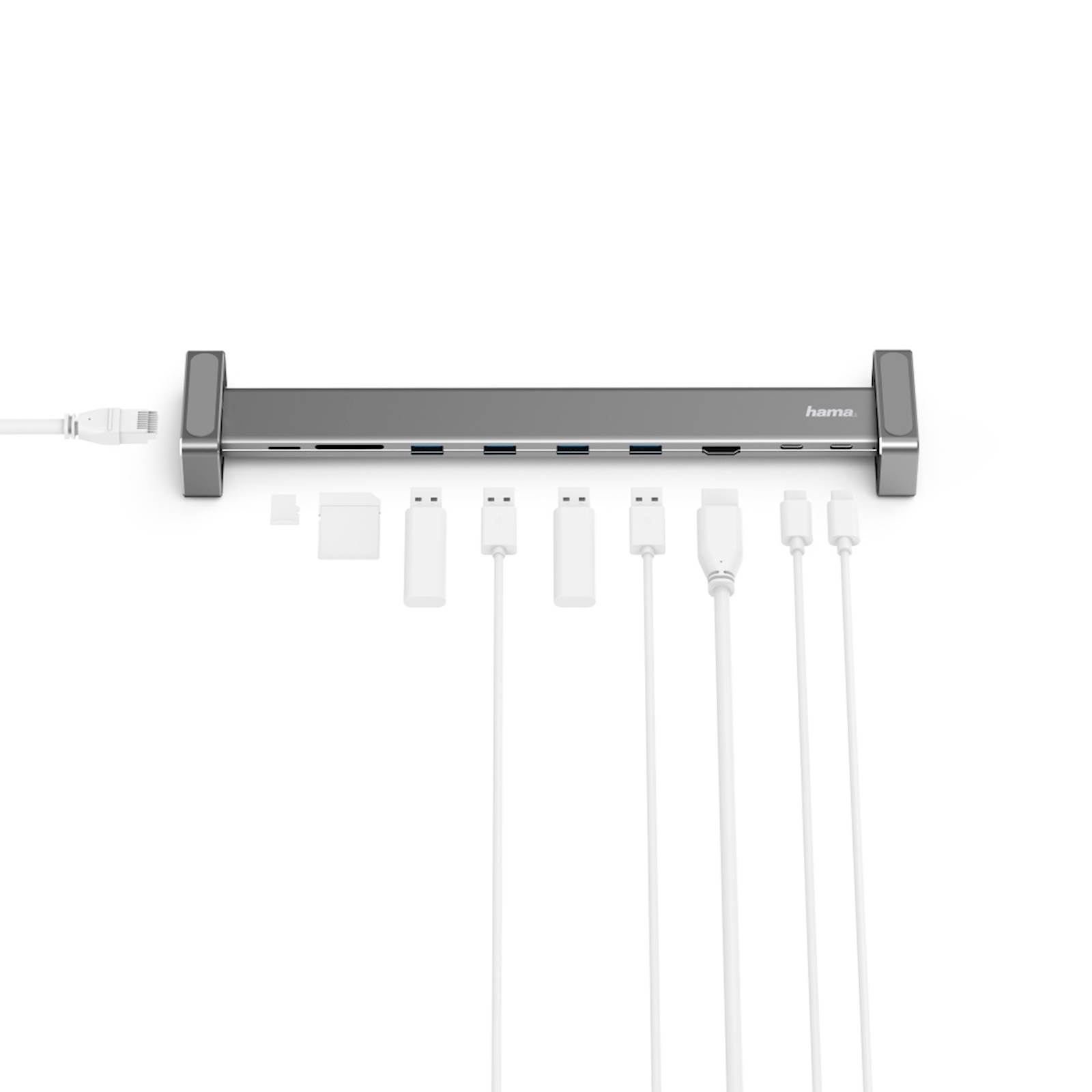DOCKING STATION HAMA USB-C, 9 PORTOVA - Image 4