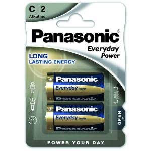 PANASONIC baterije LR14EPS/2BP Alkaline Standard P