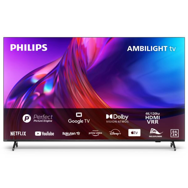 TV Philips 85"PUS8818 4K Google Ambilight s 3 stra