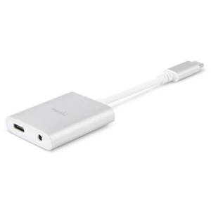 Moshi USB-C to Digital Audio Adapter with Charging