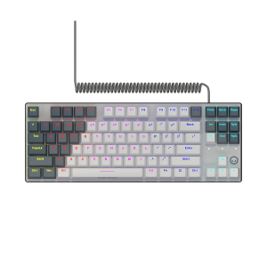 Tastatura LORGAR Azar 514TKL; LRG-GK514TKL-WH-US