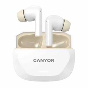 Slušalice CANYON HEXAGON 7 TWS White Beige
