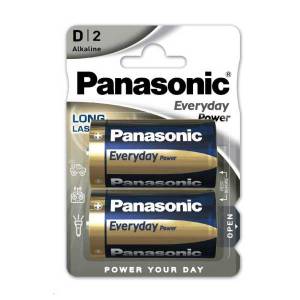 PANASONIC baterije LR20EPS/2BP Alkaline