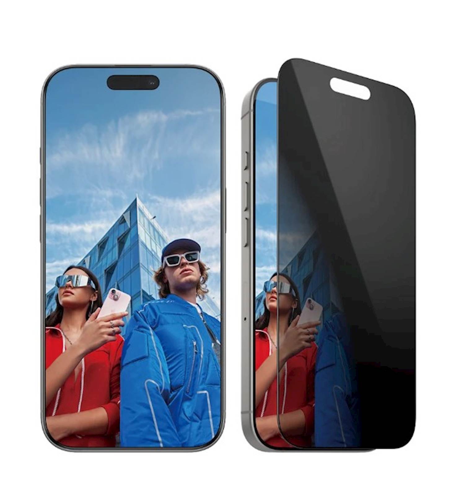 Zaštitno staklo PanzerGlass iPhone 16 Pro Privacy - Slika 2
