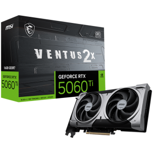 Grafika MSI Ventus GeForce RTX 5060 Ti 16GB GDDR7