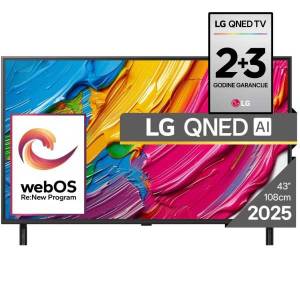 TV LG 43" QNED 43QNED80A3A