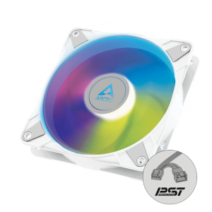Ventilator Arctic P14 PWM PST A-RGB white, ACFAN00