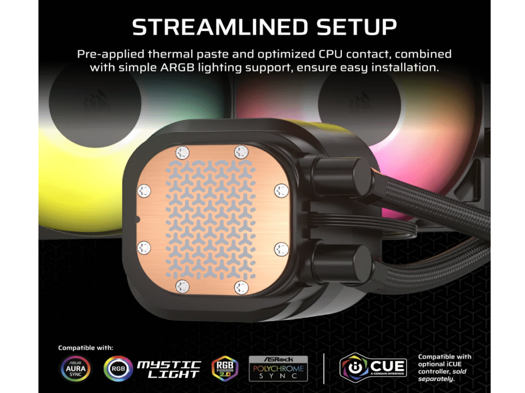 Hladnjak CORSAIR NAUTILUS 360 RS; CW-9060093-WW