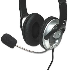 SLUŠALICE MANHATTAN STEREO SA MIKROFONOM ŽIČNE