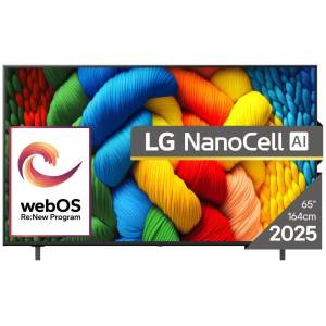 TV LG 65" LED 65NANO80A3B