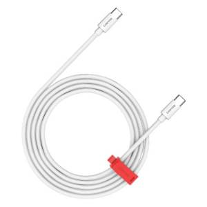 Kabal CANYON CC100AB C-C 100W Braided 1.2m White