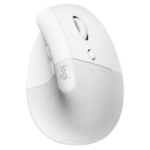 Miš Logitech Lift for Mac Wireless White;  910-006