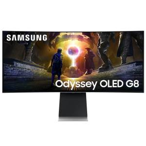 Monitor SAMSUNG Odyssey 34" OLED G8;  LS34DG850SUX