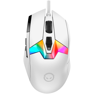 Miš LORGAR MSP80 Gaming Mouse Pro, White
