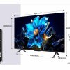 TV TCL 43" P7K 4K QLED Google TV; 43P7K - Image 3