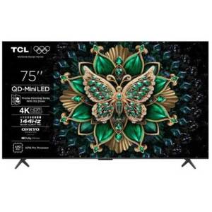 TV TCL 75" C6K 4K QD-Mini LED Google TV; 75C6K