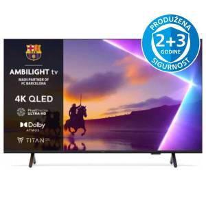 TV Philips 55'' PUS8510 4K Qled; 55PUS8510/12