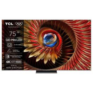 TV TCL 75" C8K 4K QD-Mini LED Google TV; 75C8K