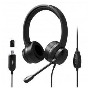 Slušalice s mikrofonom Port Comfort Office USB