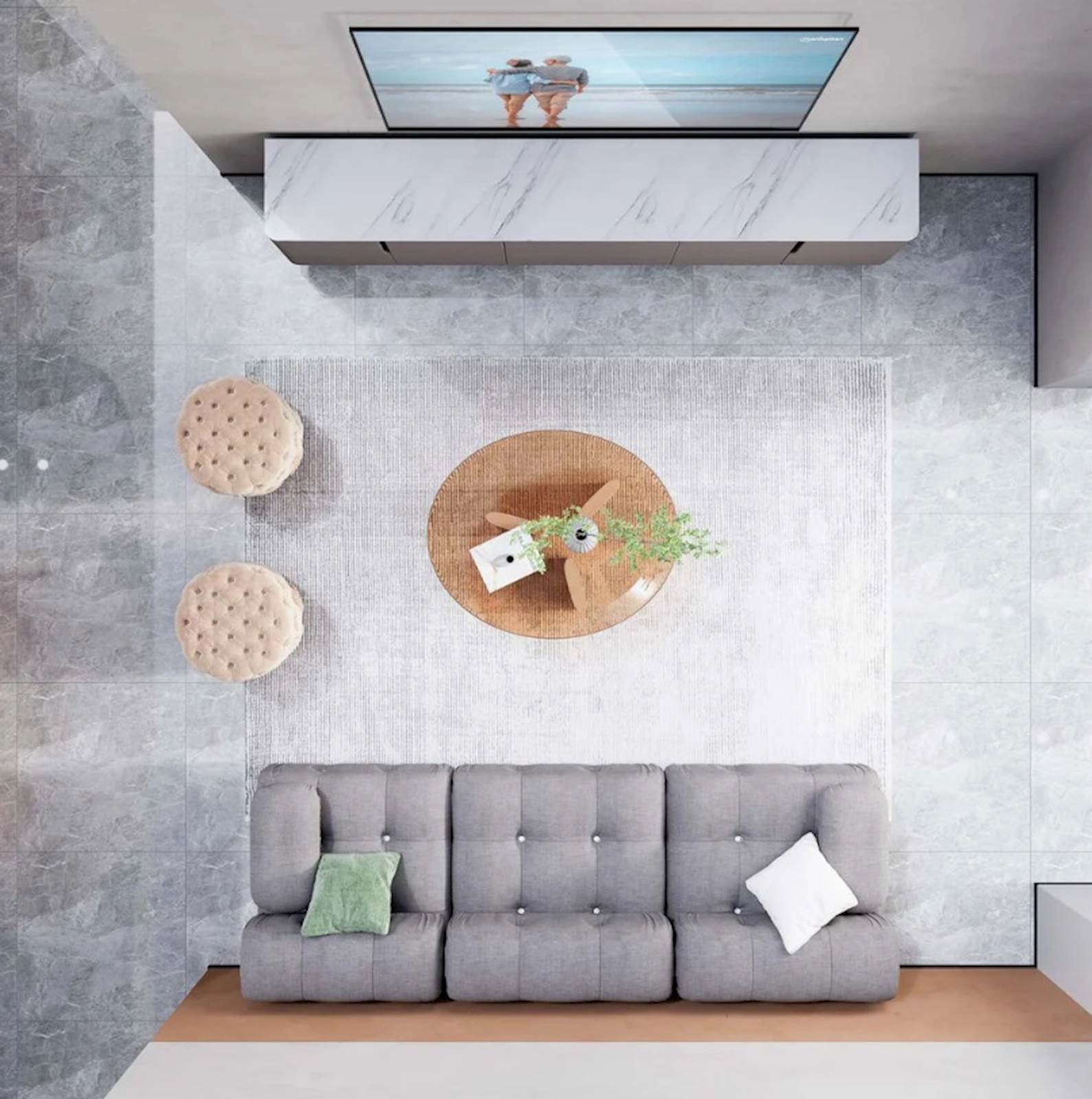 Nosač za TV MANHATTAN zidni 43" do 100" - Image 3