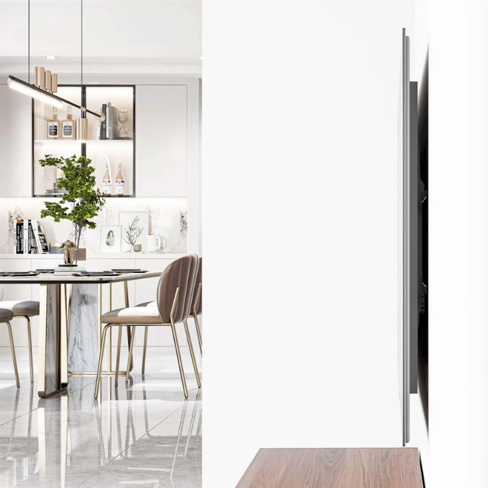 Nosač za TV MANHATTAN zidni 43" do 100" - Image 11