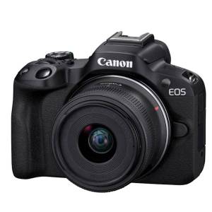 Fotoaparat CANON R50 BK+RF-S18-45 S+BAG+SD