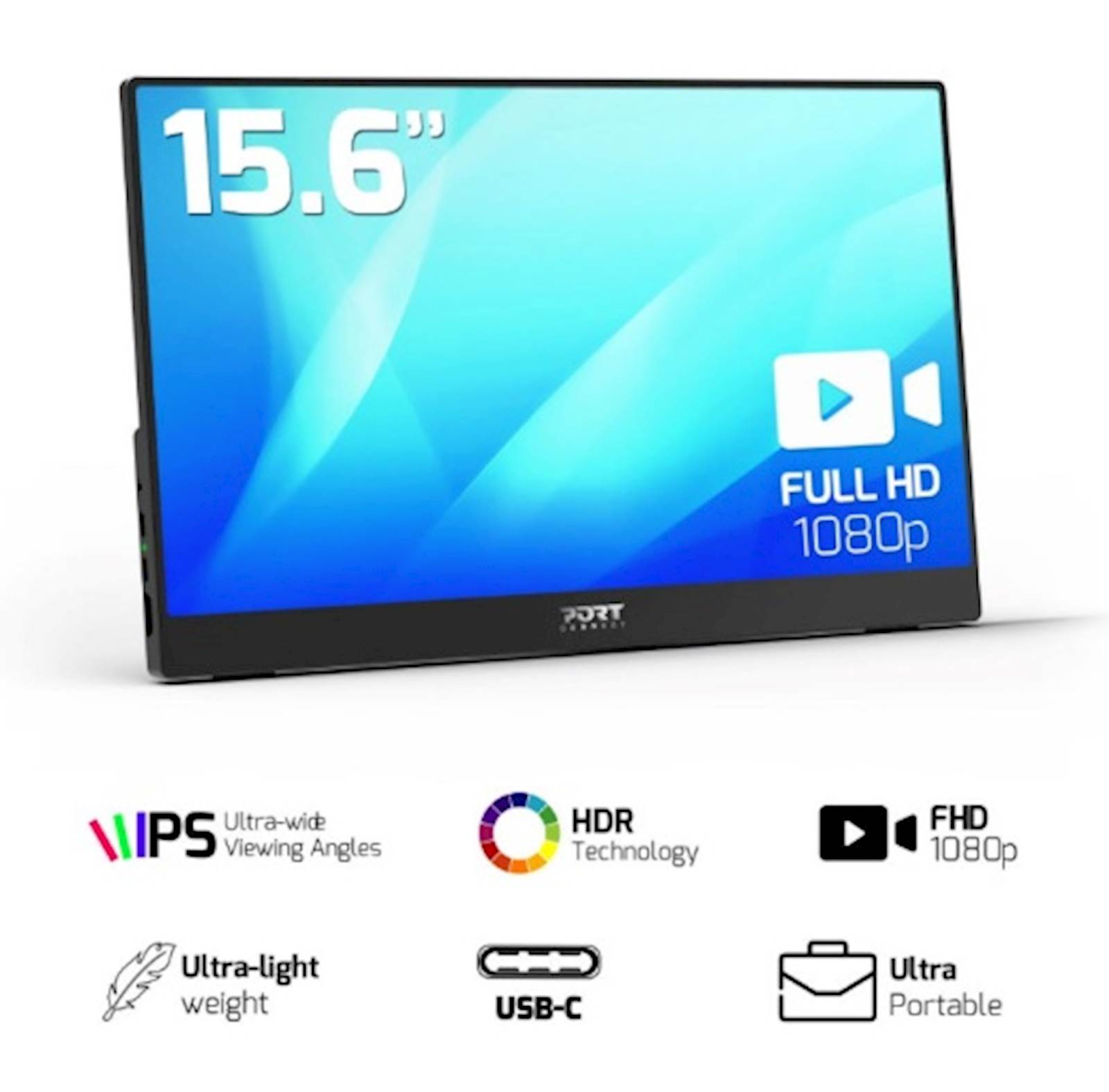 Monitor PORT FULL HD LCD 15,6" - Image 2