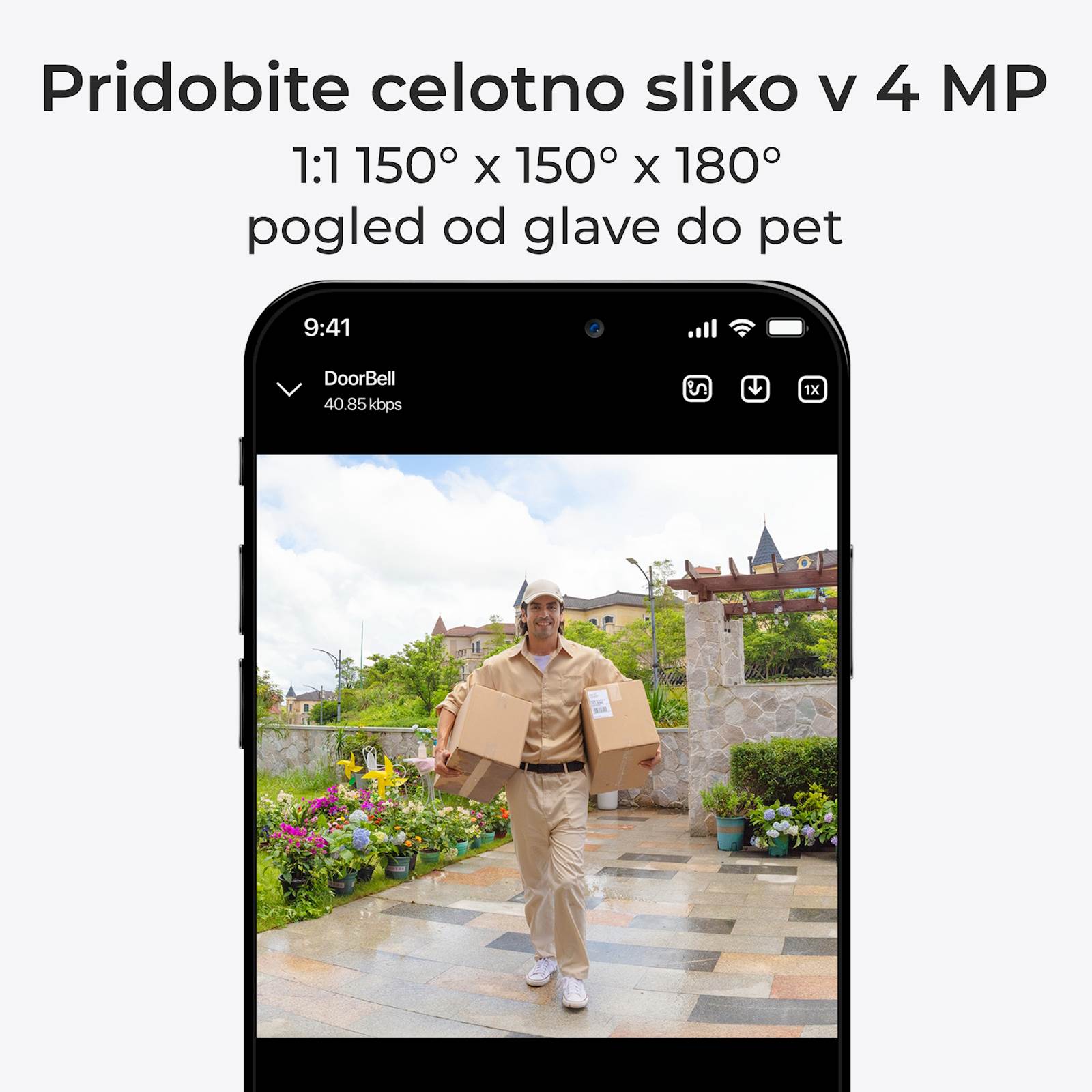 Pametno zvono Reolink D340B, BWS2KDB64 - Image 7