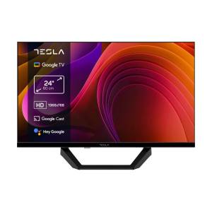 TV TESLA 24" 24E655BHS Google TV