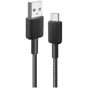 Kabal Anker 322 USB-A to USB-C 90 cm Braided crni