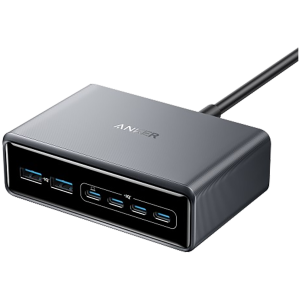 Punjač Anker Prime 200W, 6 Ports, GaN Silver