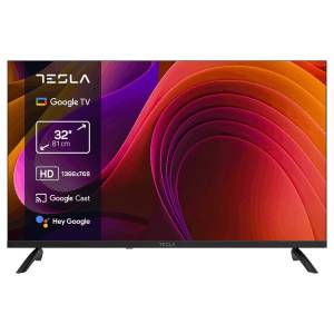 TV TESLA 32" 32E655BHS HD Powered by Google TV