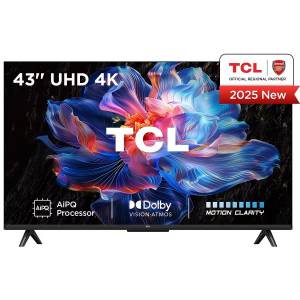TV TCL 43" V6C 4K GoogleTV; 43V6C