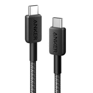 Kabal Anker 322 USB-C to USB-C 90 cm Braided crni