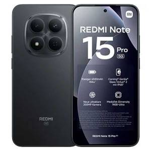 Mobitel Redmi Note 15 PRO 8+256, Black; MZB0LYMEU