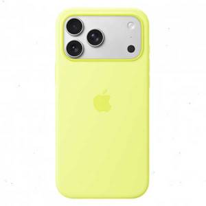 Maskica silikonska iPhone 17 Pro Max MagSafe Neon