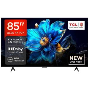 TV TCL 85" P7K 4K QLED Google TV; 85P7K