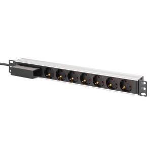 NAPOJNI PANEL ZA RACK 7 MJ. SA OSIGURACEM 16A, 4KW