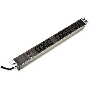 NAPOJNI PANEL ZA RACK 10 MJ C13 - C14  DN-95404