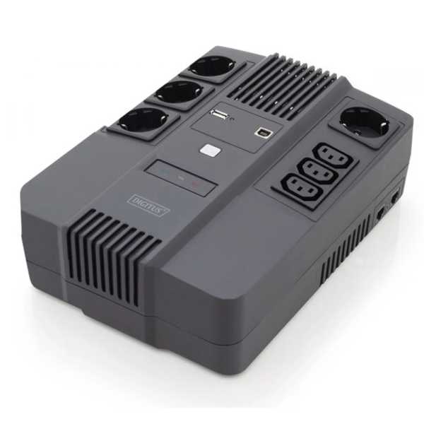 UPS DIGITUS 600VA-360W LINE INTERACTIVE DN-170110
