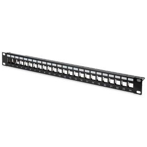 PATCH PANEL MODULARNI PRAZAN 24 POR CRNI DN-91411