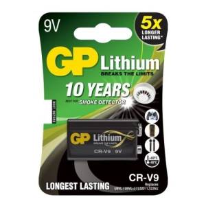 Baterije GP baterije CRV9-U1 9V Lithium; GPPVLCRV9009