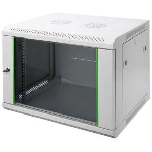 RACK ORMAR 12HE 600X450 CRNI TEHNOX  TN-19-12U-B-A