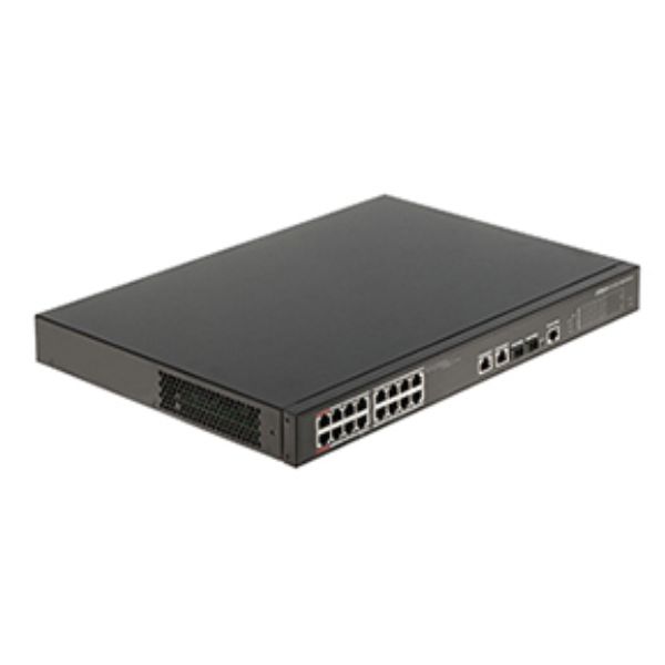 SWITCH POE 16 PORT 10/100 240W DAHUA PFS 4218-16ET-240