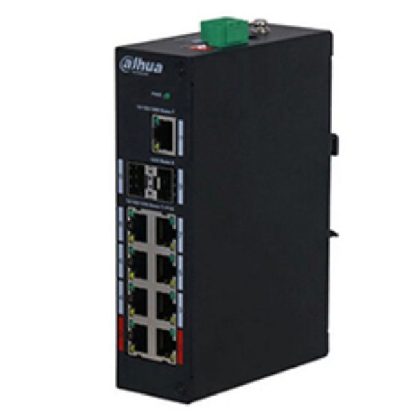 SWITCH POE 8 PORT GIGABIT 120W, L2 DAHUA PFS3211-?8GT?-120 POE