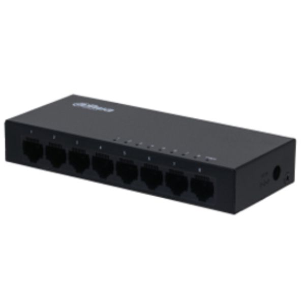 SWITCH 8 PORT GIGABIT DESKTOP DAHUA PFS3008-8GT-V2